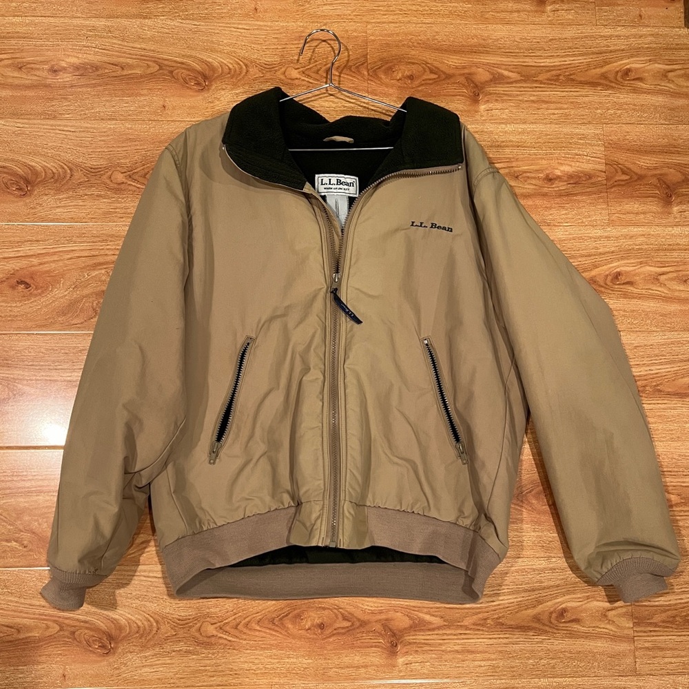 LL Bean warmup jacket